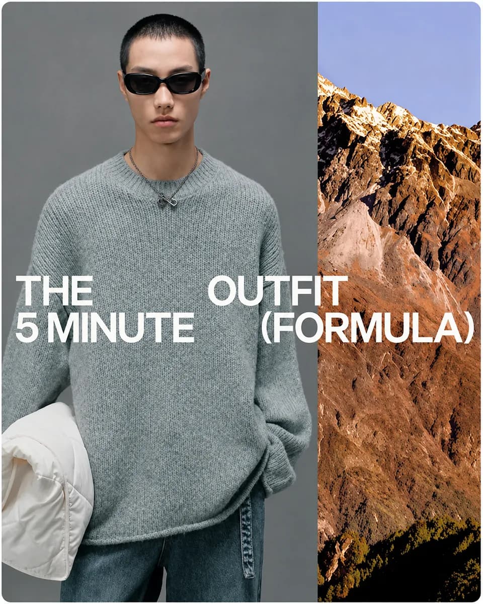 The five minute outfit formula campaign